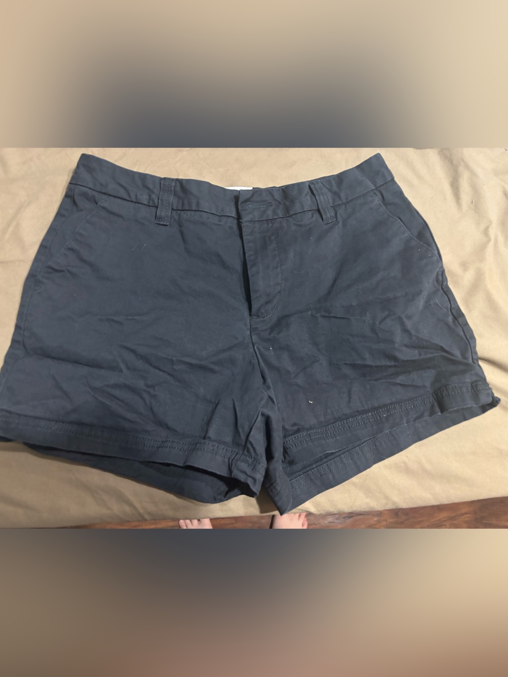 Women's Black Casual Shorts